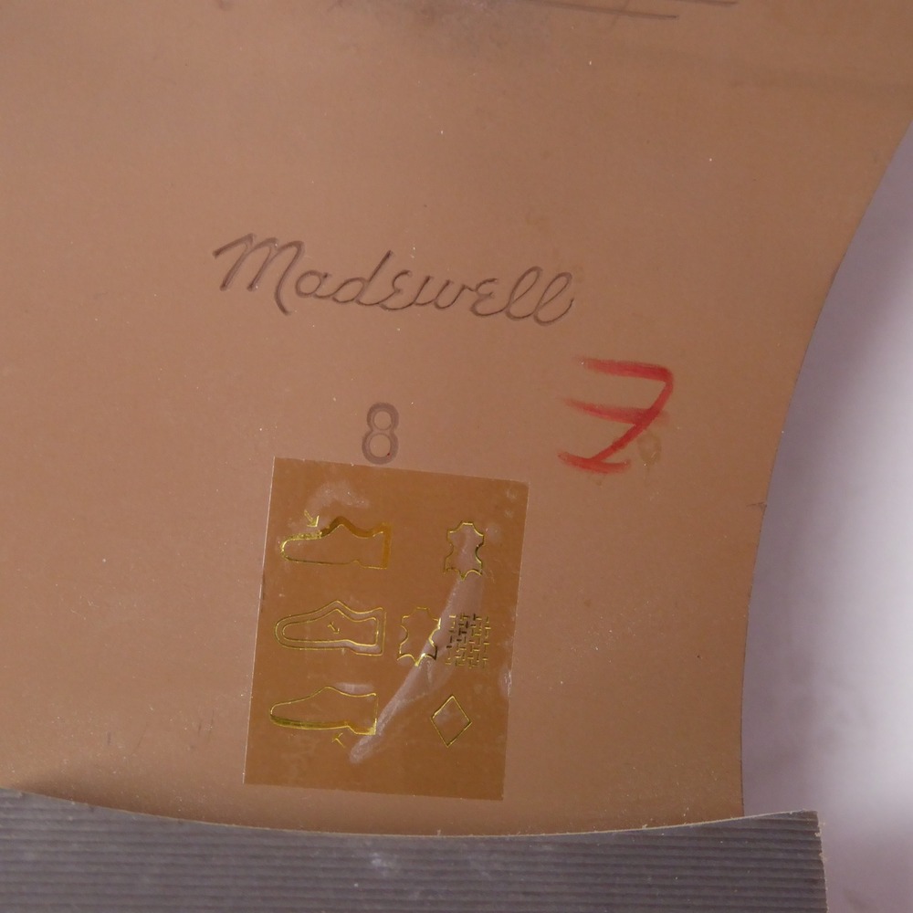 Madewell Womens The Vernon Penny Loafer Brown Leather NL839 Size 8 - Picture 7 of 10